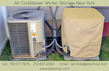 PTAC window air conditioner winter storage new york